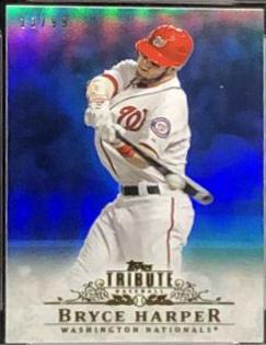 Bryce Harper [Blue] #49 Baseball Cards 2013 Topps Tribute