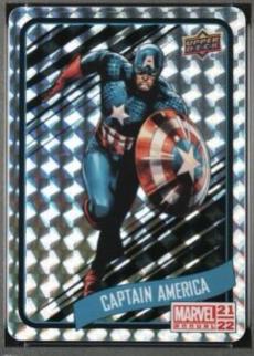 Captain America #B1 Marvel 2021 Upper Deck Annual Backscatters