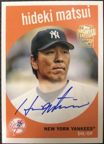 Hideki Matsui #59FF-HM Prices | 2023 Topps Archives 1959 Fan Favorites