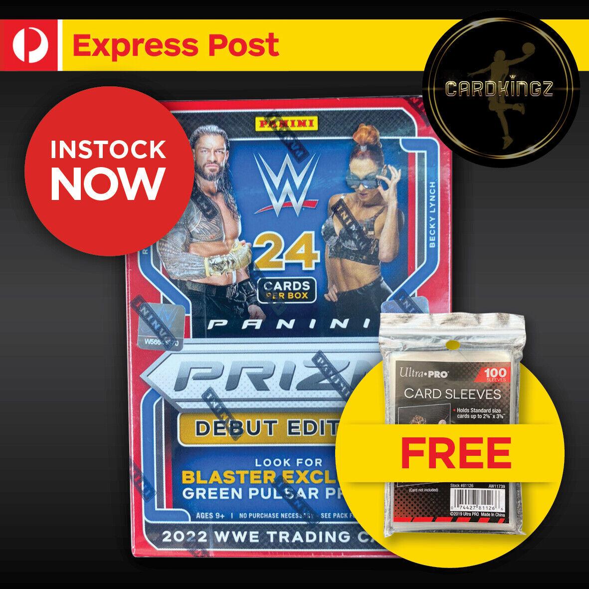 Blaster Box Wrestling Cards 2022 Panini Prizm WWE