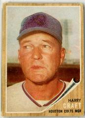 Harry Craft #12 Baseball Cards 1962 Venezuela Topps Prices