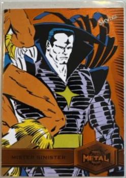 Mister Sinister [Orange] #53 Marvel 2022 Metal Universe Spider-Man