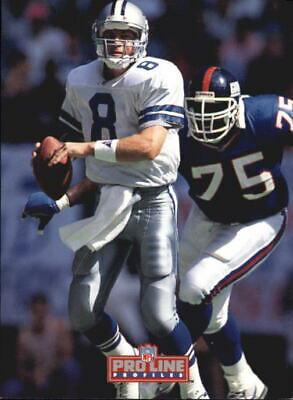 Carte De Football 1992 Troy Aikman #130 - Auto IP Avec COA - Dallas Cowboys - AW Sports