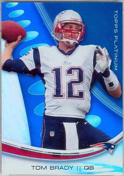 2013 Topps Platinum Tom Brady Sapphire #74 PSA 9 Mint store GOAT