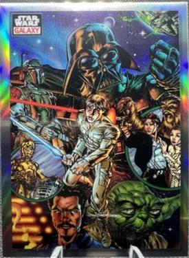 The Star Wars Saga [Refractor] #40 Star Wars 2023 Topps Chrome Galaxy