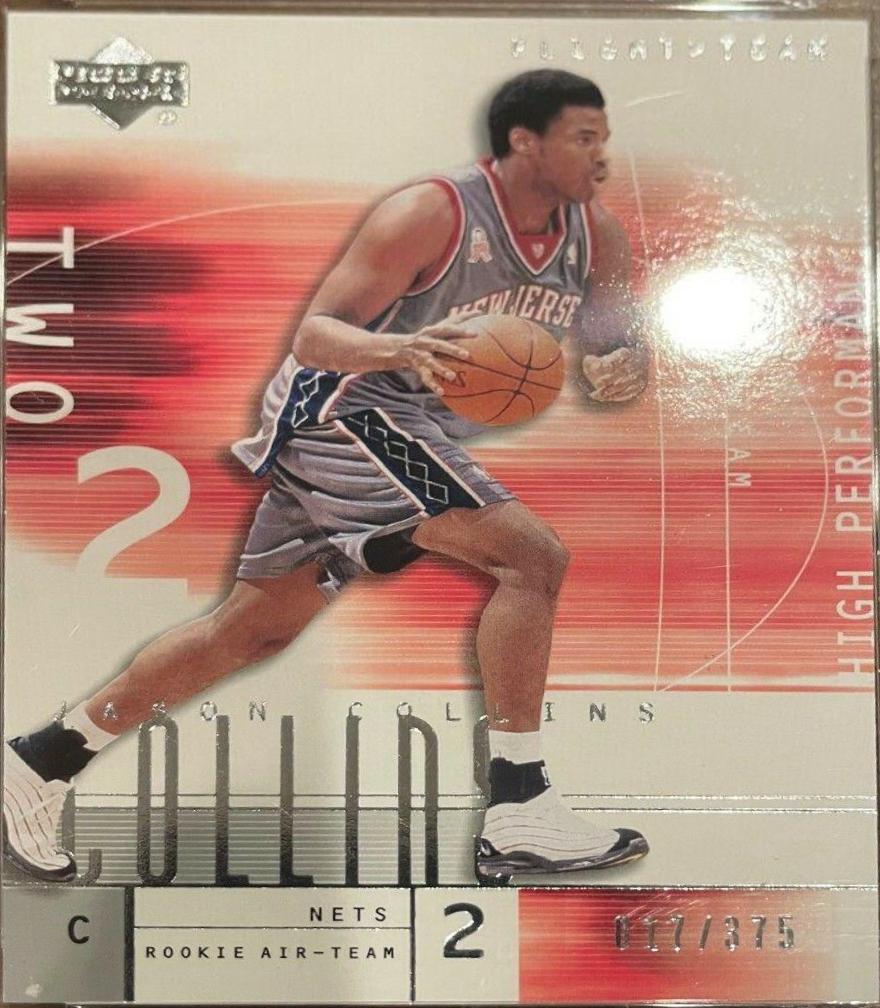 Jason Collins #123 Basketball Cards 2001 Upper Deck Flight Team