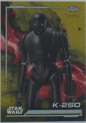 K-2SO [Gold Refractor] #101 Star Wars 2024 Topps Chrome Prices