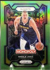 Nikola Jokic [Neon Green] #1 Basketball Cards 2023 Panini Prizm Monopoly Prices