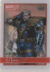 Cable [Crystal Clear] #11 Marvel 2021 Upper Deck Annual Prices