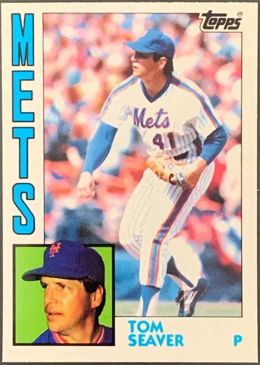 Tom Seaver #740 Baseball Cards 1984 Topps Tiffany