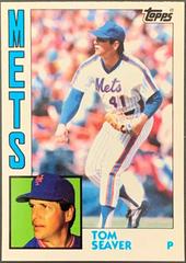 Tom Seaver #740 Baseball Cards 1984 Topps Tiffany Prices