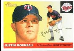 Justin Morneau #362 Baseball Cards 2004 Topps Heritage Prices