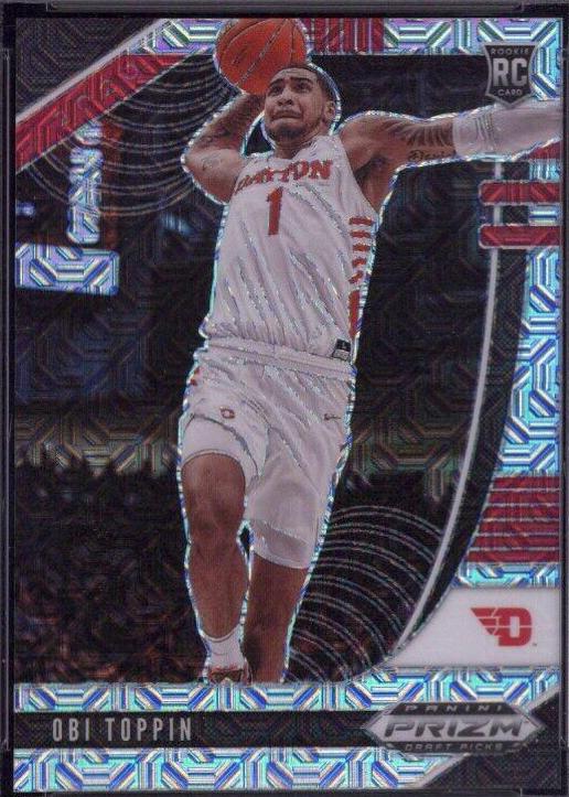 Obi Toppin [Mojo Prizm] #7 Basketball Cards 2020 Panini Prizm Draft Picks