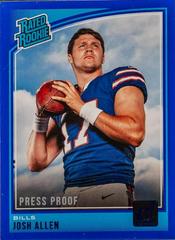 Josh Allen Rated Rookie 2018 newest donruss