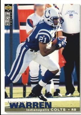 Lamont Warren #U182 Football Cards 1995 Collector's Choice Update