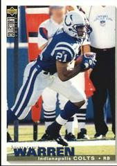 Lamont Warren #U182 Football Cards 1995 Collector's Choice Update Prices