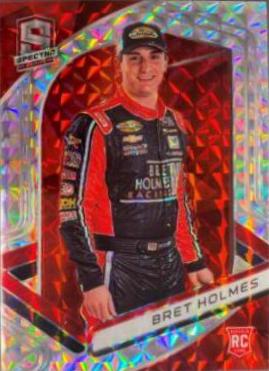 Bret Holmes [Red Mosiac] #31 Racing Cards 2020 Panini Chronicles Nascar Spectra