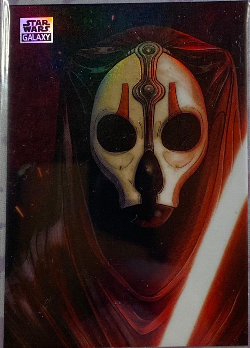 Darth Nihilus #AS-6 Star Wars 2024 Topps Chrome Galaxy Art of the Sith