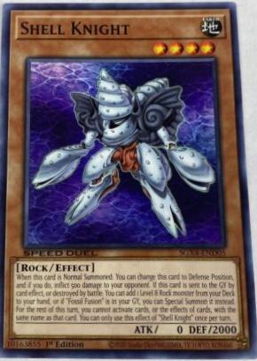 Shell Knight SGX4-END05 YuGiOh Speed Duel GX: Midterm Destruction