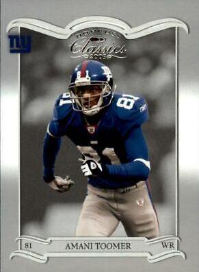 Amani Toomer #65 Football Cards 2003 Panini Donruss Classics