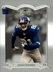 Amani Toomer #65 Football Cards 2003 Panini Donruss Classics Prices