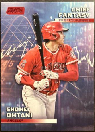 Shohei Ohtani [Red] #CFPRO-2 Baseball Cards 2023 Stadium Club Chief Fantasy Professionals