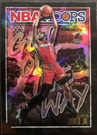 Derrick Jones Jr. #4 Basketball Cards 2019 Panini Hoops Get Out the Way