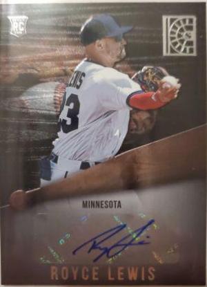 Royce Lewis #RA-RL Baseball Cards 2022 Panini Capstone Rookie Autographs