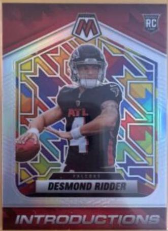 Desmond Ridder [Silver] #I-2 Football Cards 2022 Panini Mosaic Introductions