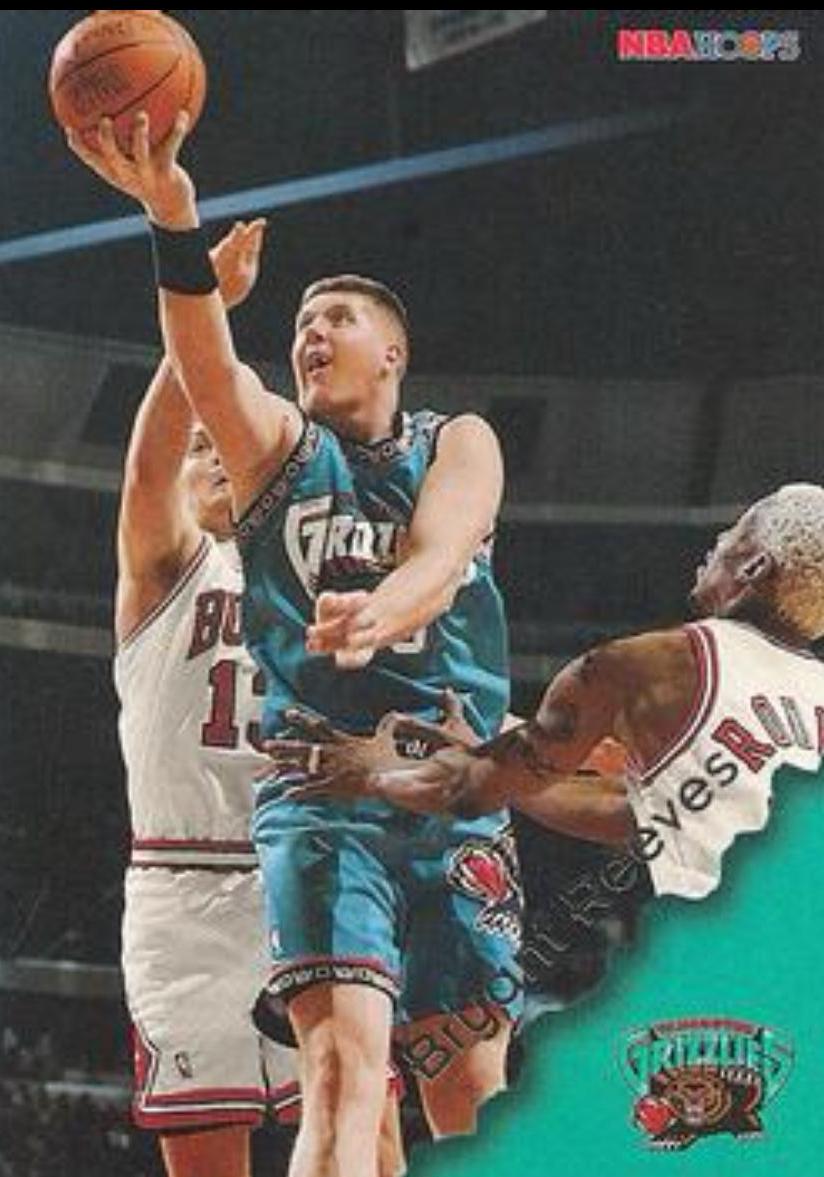 Bryant Reeves #167 Basketball Cards 1996 Hoops