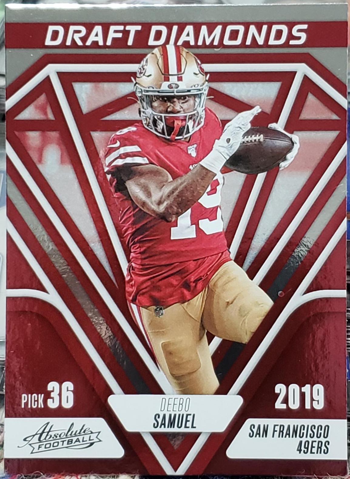 Deebo Samuel #DD-13 Prices | 2023 Panini Absolute Draft Diamonds ...