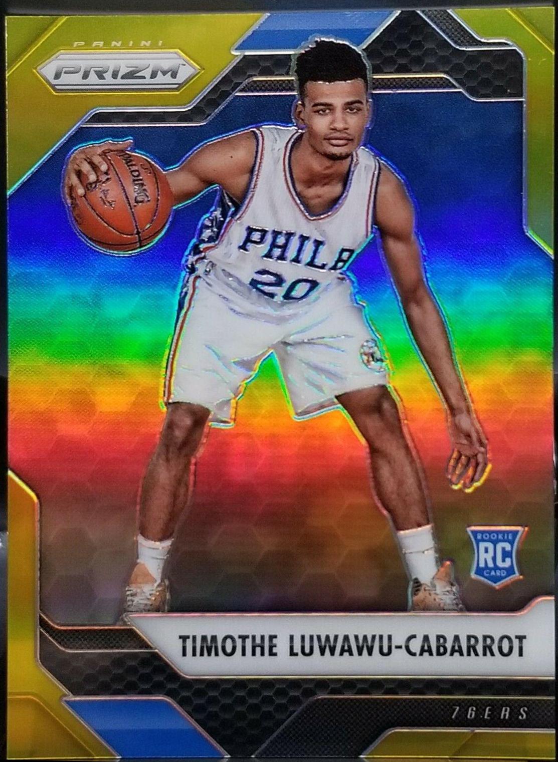 Timothe Luwawu Cabarrot [Gold Prizm] #3 Basketball Cards 2016 Panini Prizm