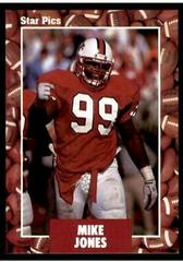 Mike Jones #106 Football Cards 1991 Star Pics Prices