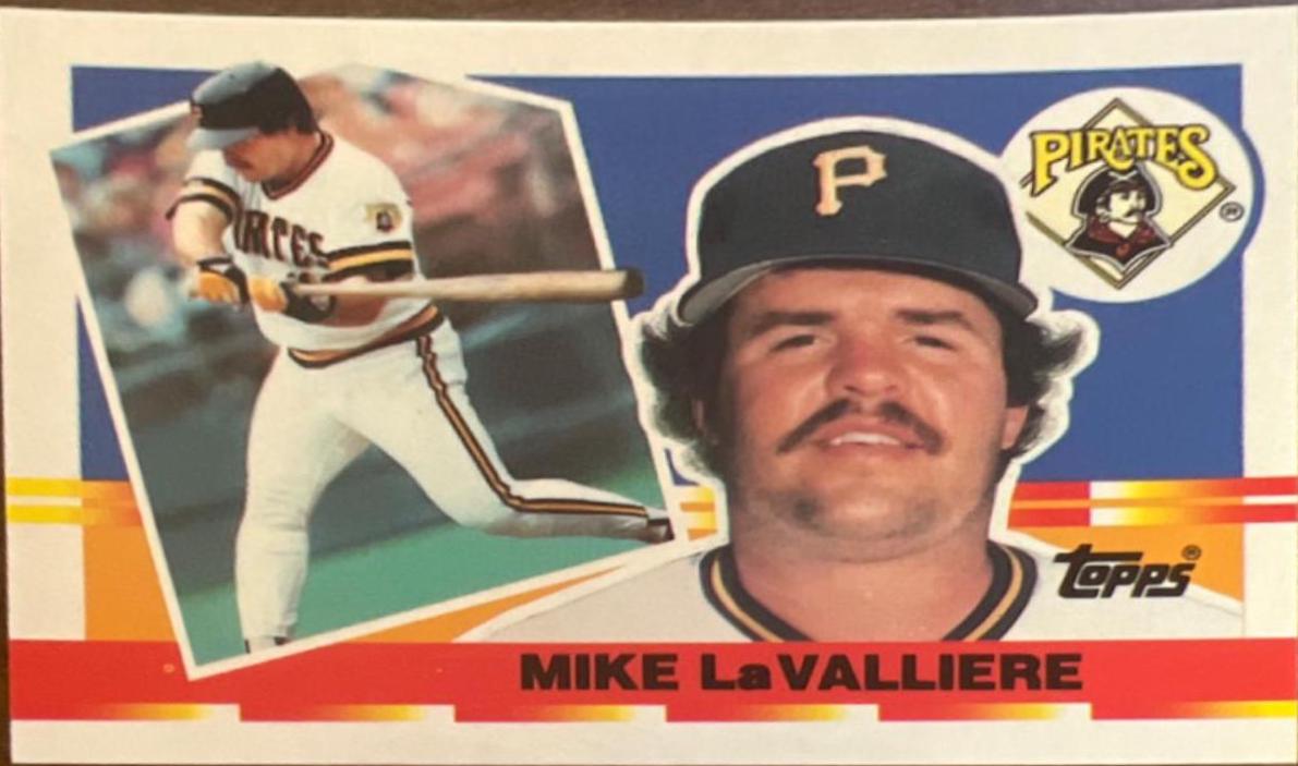 Michael LaValliere #104 Baseball Cards 1990 Topps Big Baseball