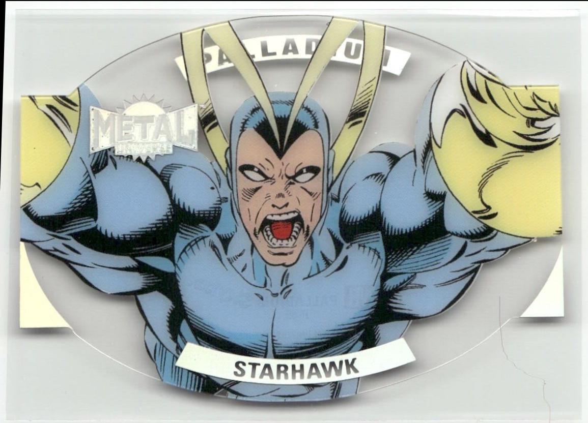 Starhawk #P-45 2024 SkyBox Metal Universe Avengers Palladium