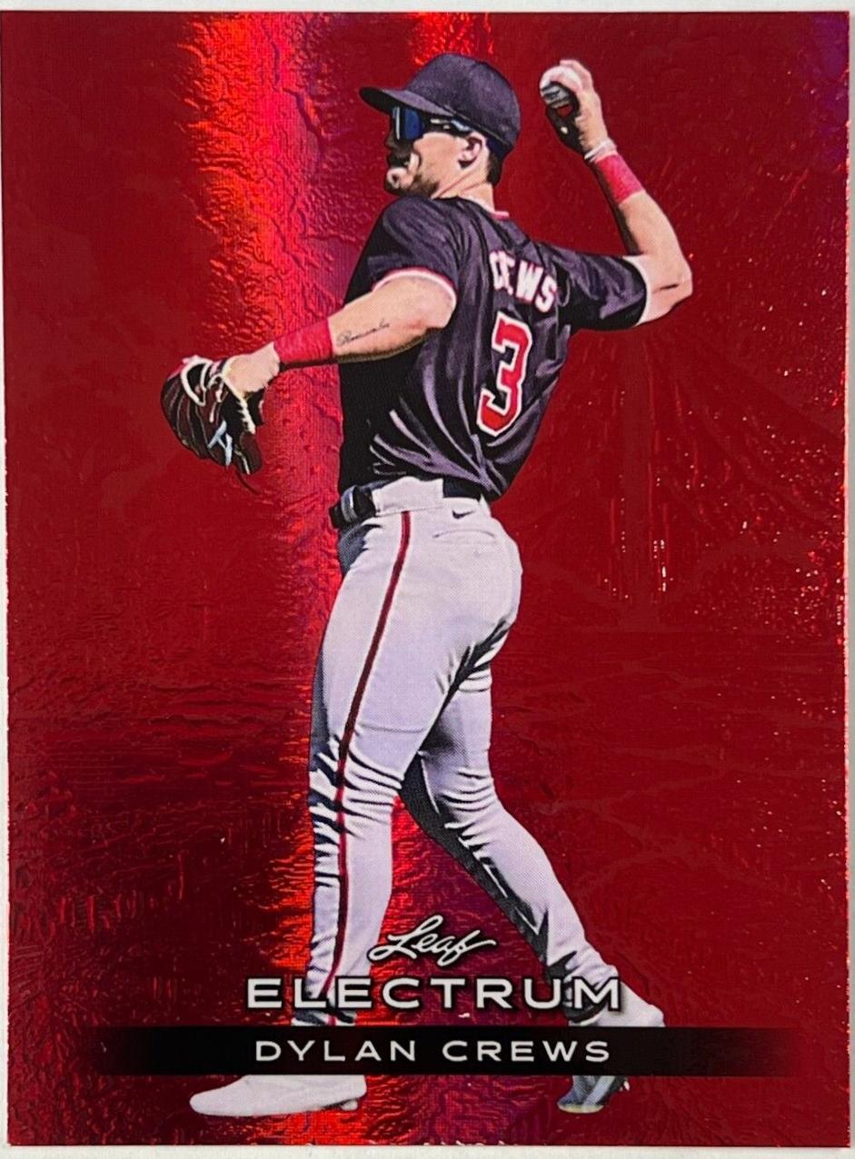 Dylan Crews [Red] 20 Prices 2024 Leaf Electrum Baseball Cards