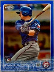 Ryan Rua [Blue Refractor] #2 Baseball Cards 2015 Topps Chrome Prices