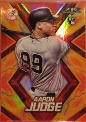 Aaron Judge [Red Flame] #62 Baseball Cards 2017 Topps Fire Prices