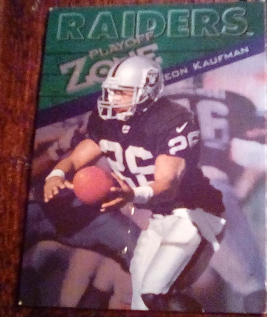 Napoleon Kaufman #120 Football Cards 1997 Playoff Zone