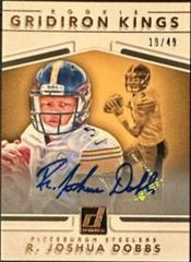 R. Joshua Dobbs [Autograph] #14 Football Cards 2017 Panini Donruss Rookie Gridiron Kings Prices