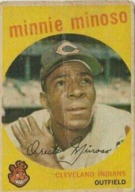 Minnie Minoso #80 Baseball Cards 1959 Venezuela Topps