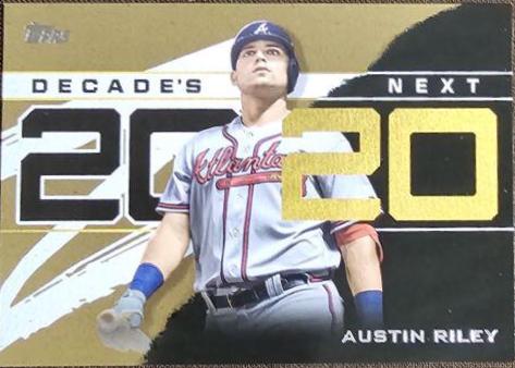 Austin Riley [Gold] #DN-2 Baseball Cards 2020 Topps Decade's Next