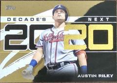 Austin Riley [Gold] #DN-2 Baseball Cards 2020 Topps Decade's Next Prices