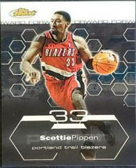 Scottie Pippen #82 Basketball Cards 2002 Finest Prices