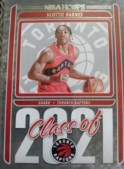 Scottie Barnes #15 Basketball Cards 2021 Panini Hoops Class Of Prices