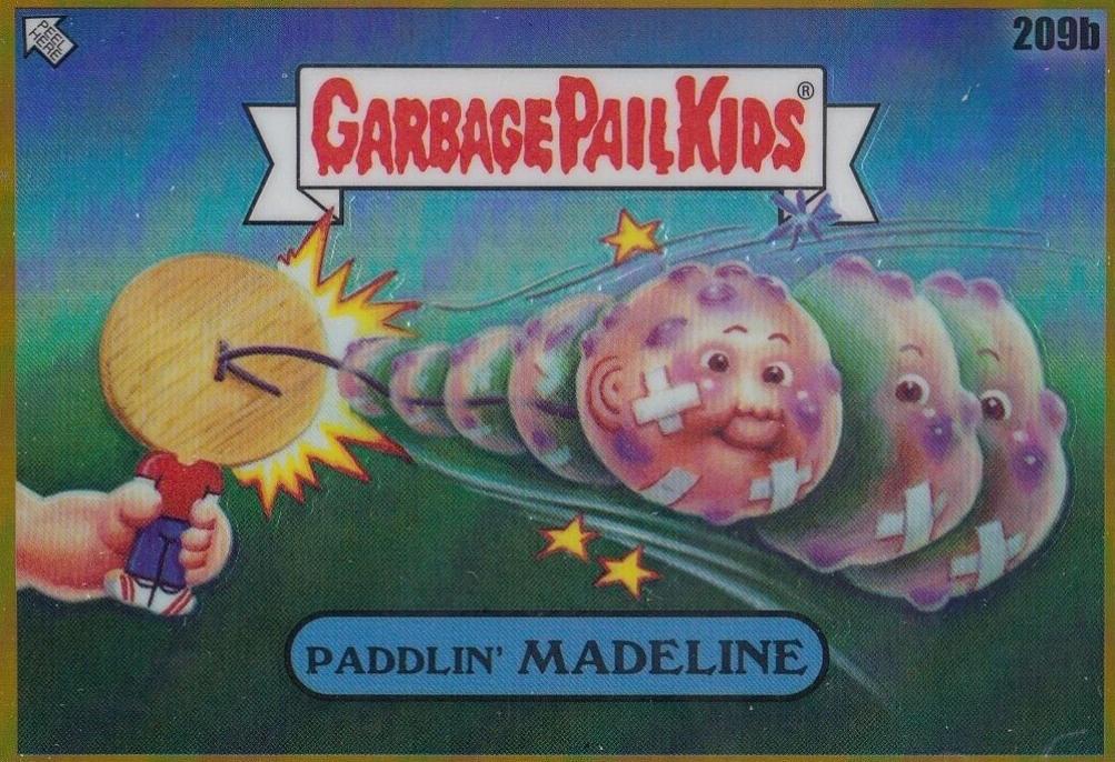 Paddlin' MADELINE [Gold] #209b 2023 Garbage Pail Kids Chrome