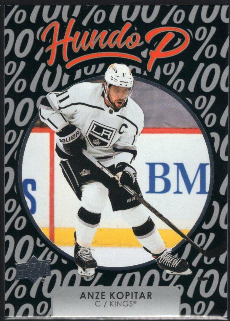 Anze Kopitar #HP-10 Hockey Cards 2021 Upper Deck Hundo P