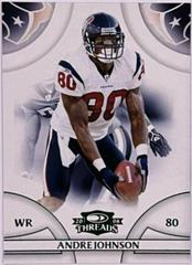 Andre Johnson #53 Football Cards 2008 Panini Donruss Threads Prices