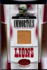 Bobby Layne [Mirror Red Material] #237 Football Cards 2007 Leaf Certified Materials Prices