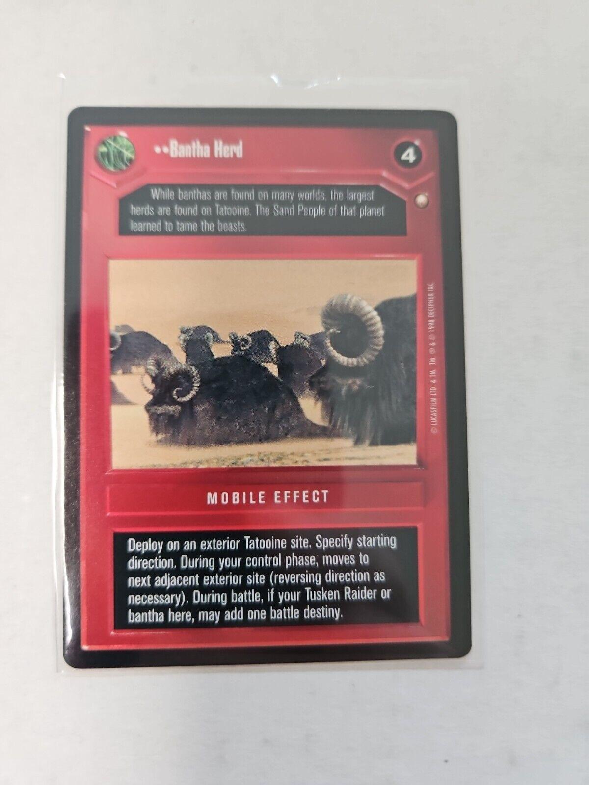 Bantha Herd [Limited] Star Wars CCG Special Edition